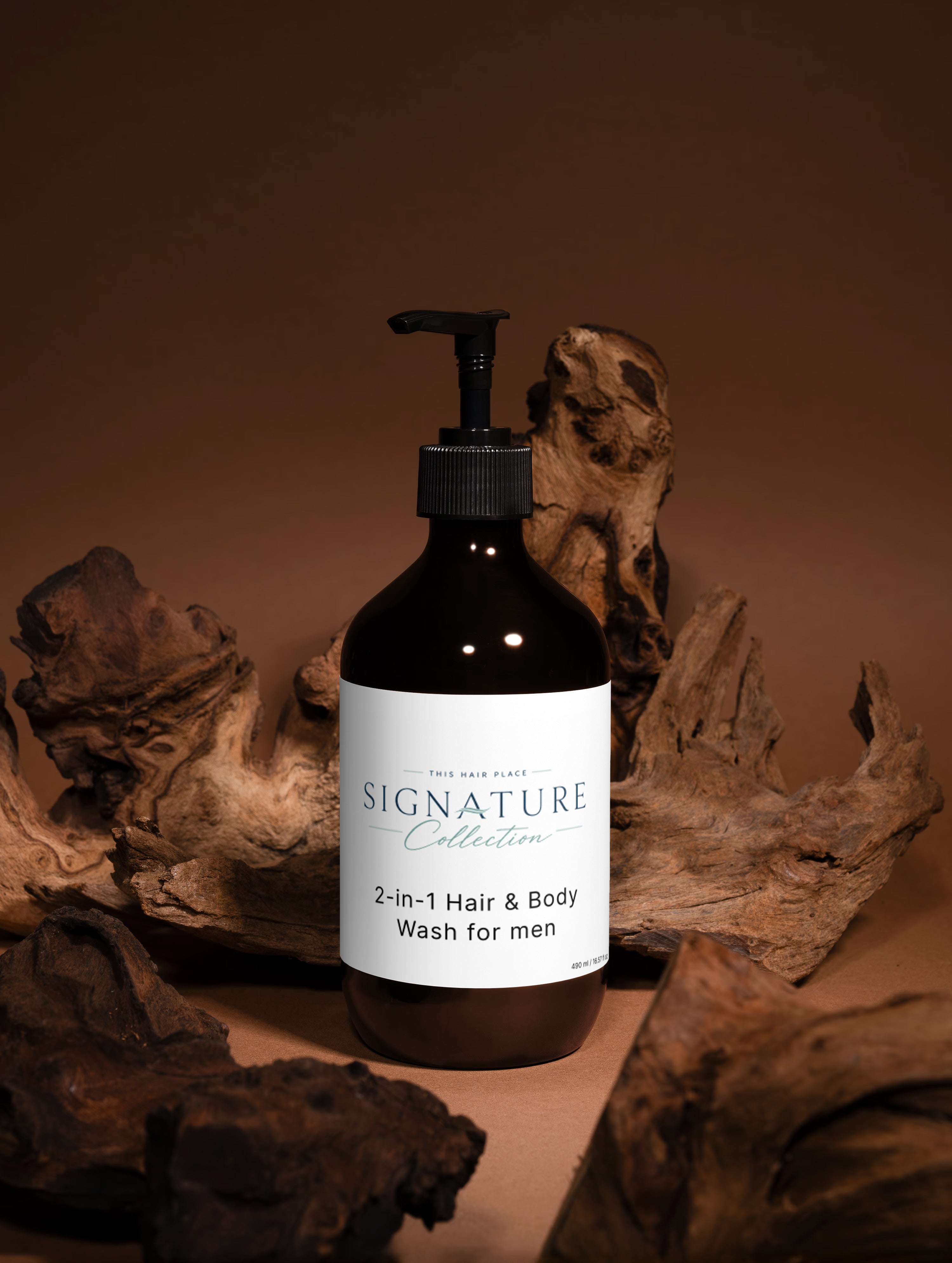 2 in 1 hair and body shampoo for men