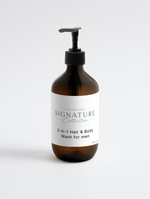 2 in 1 hair and body wash for men