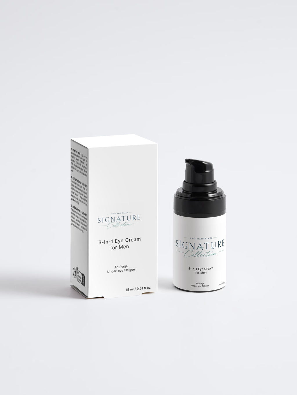 ÇIKA 3-in-1 Eye Cream for Men packaging on a white background