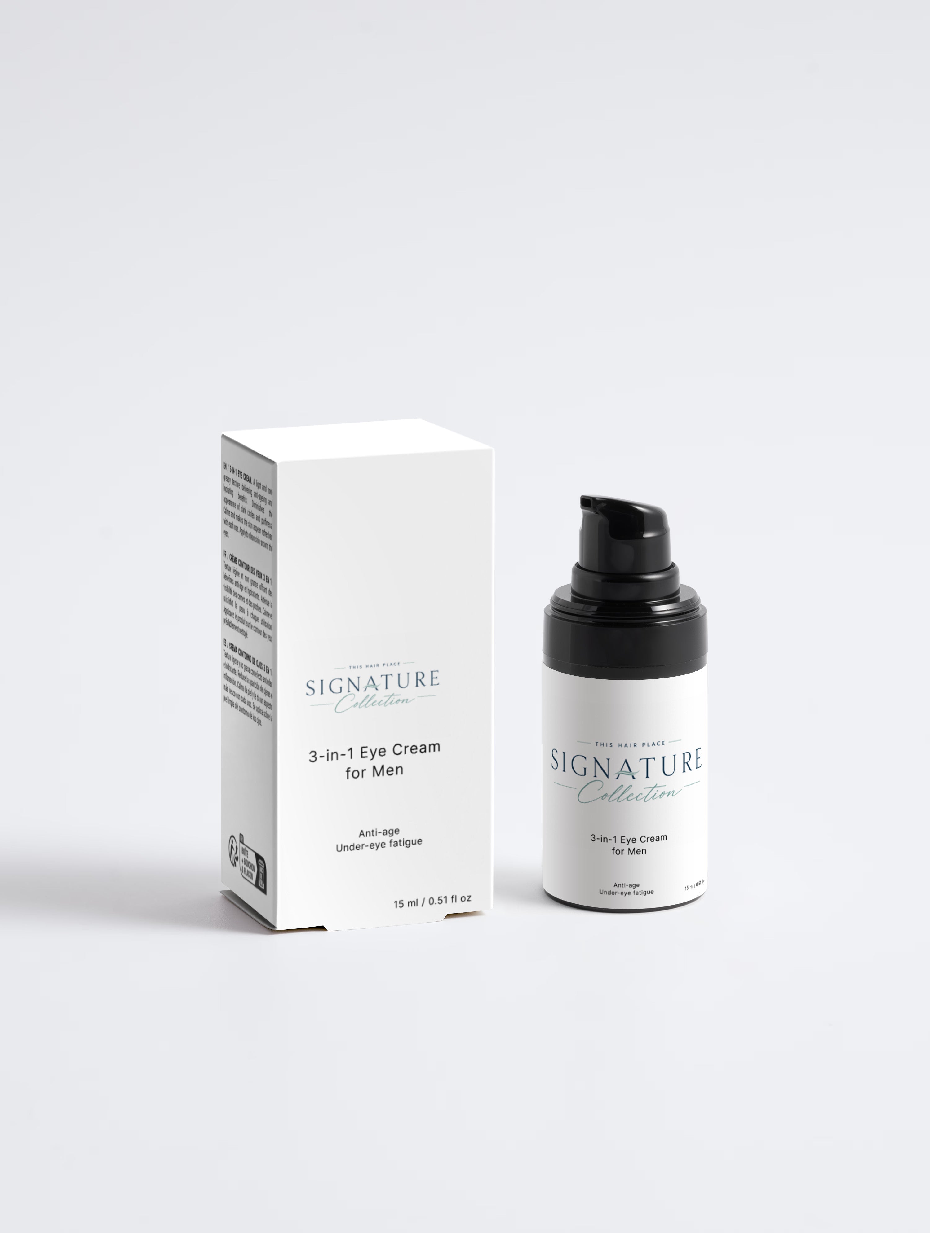 ÇIKA 3-in-1 Eye Cream for Men packaging on a white background