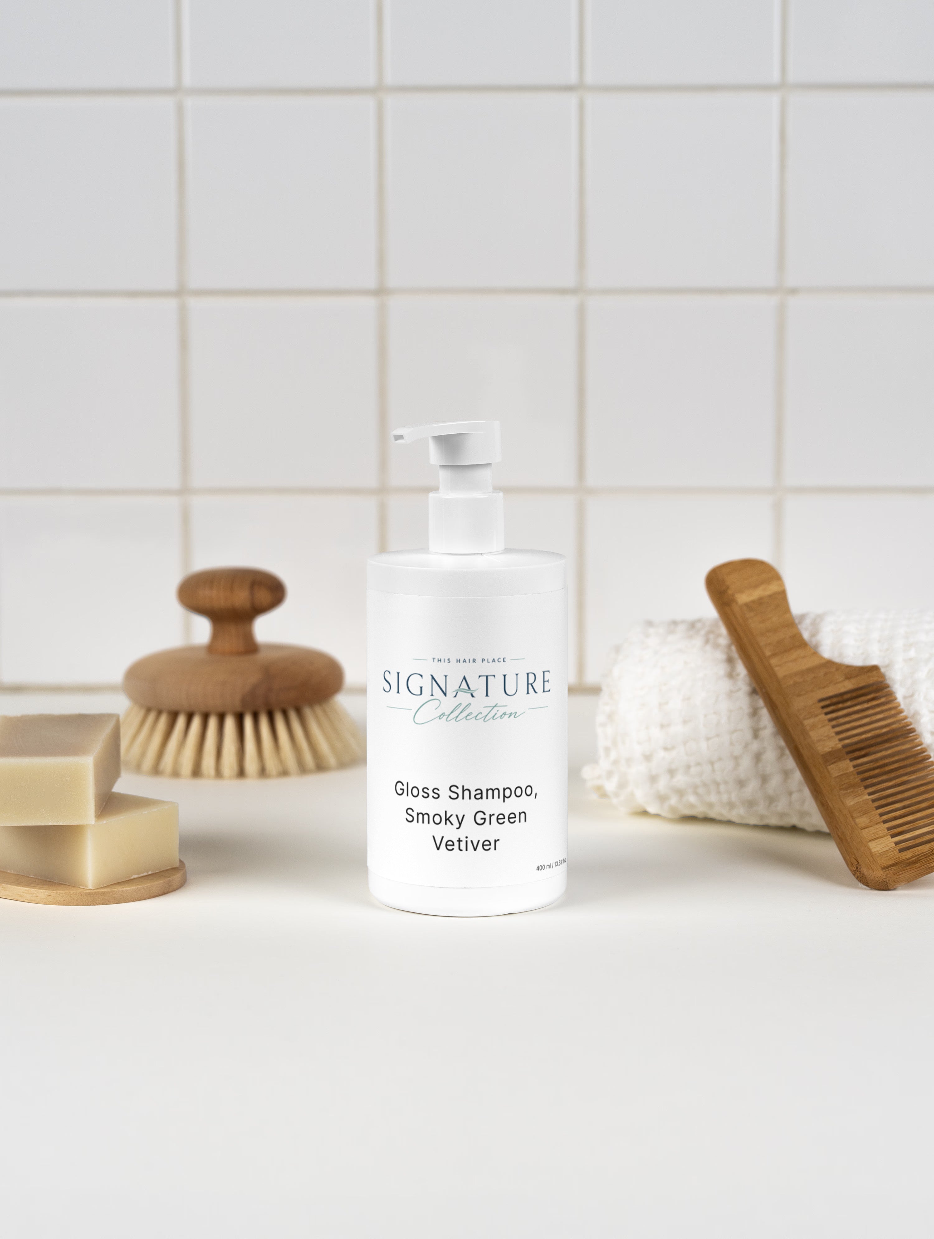 Gloss Shampoo, Smoky Green Vetiver
